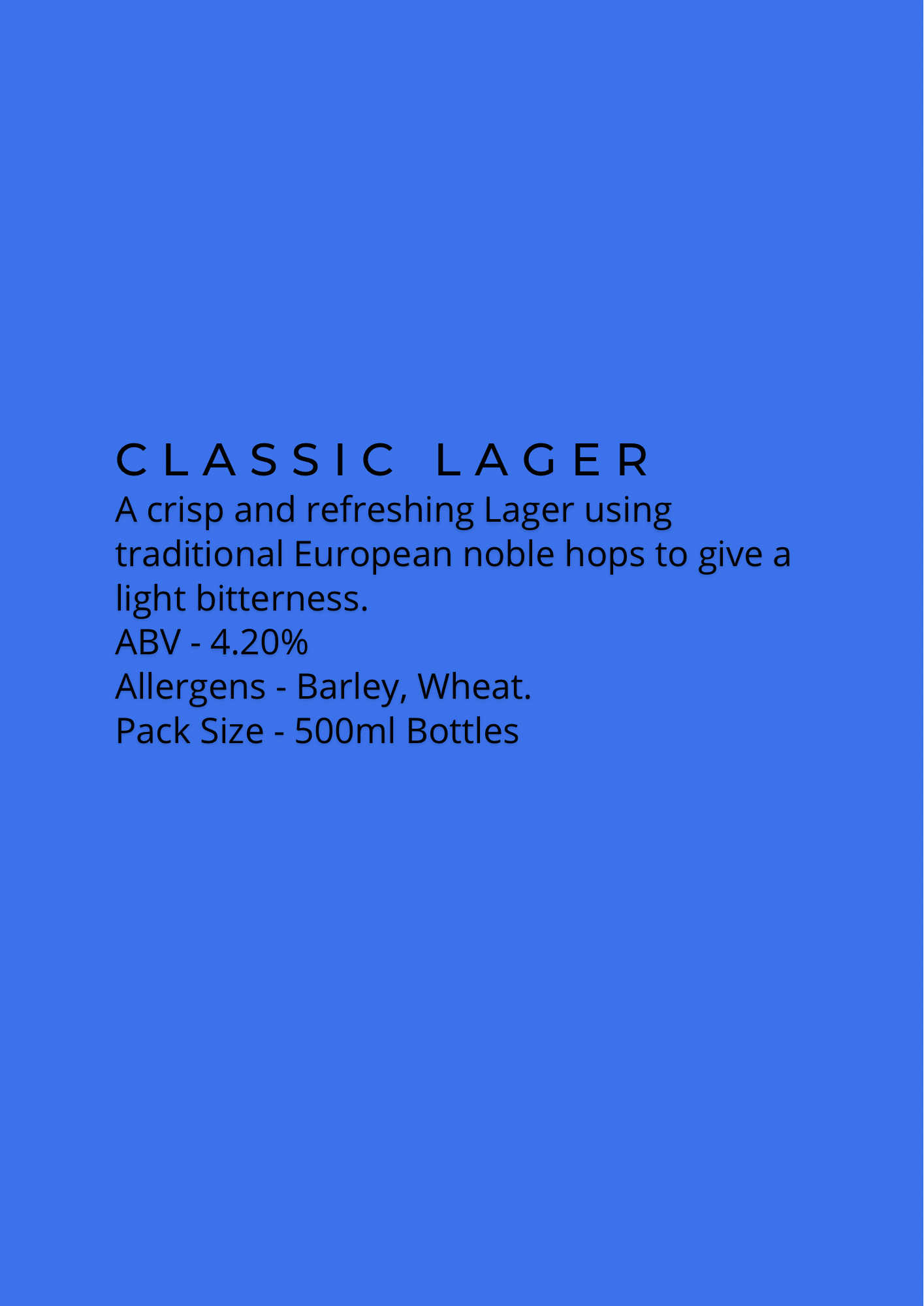 Macfoys Classic Lager